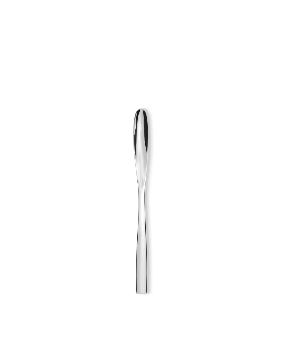 Alessi Dressed Cucchiaio Latte Macchiato Acciaio Argento