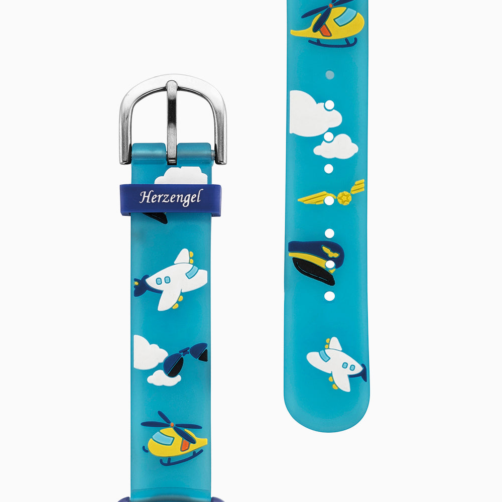 Engelsrufer Kinder Flugzeug orologio bambino con astuccio