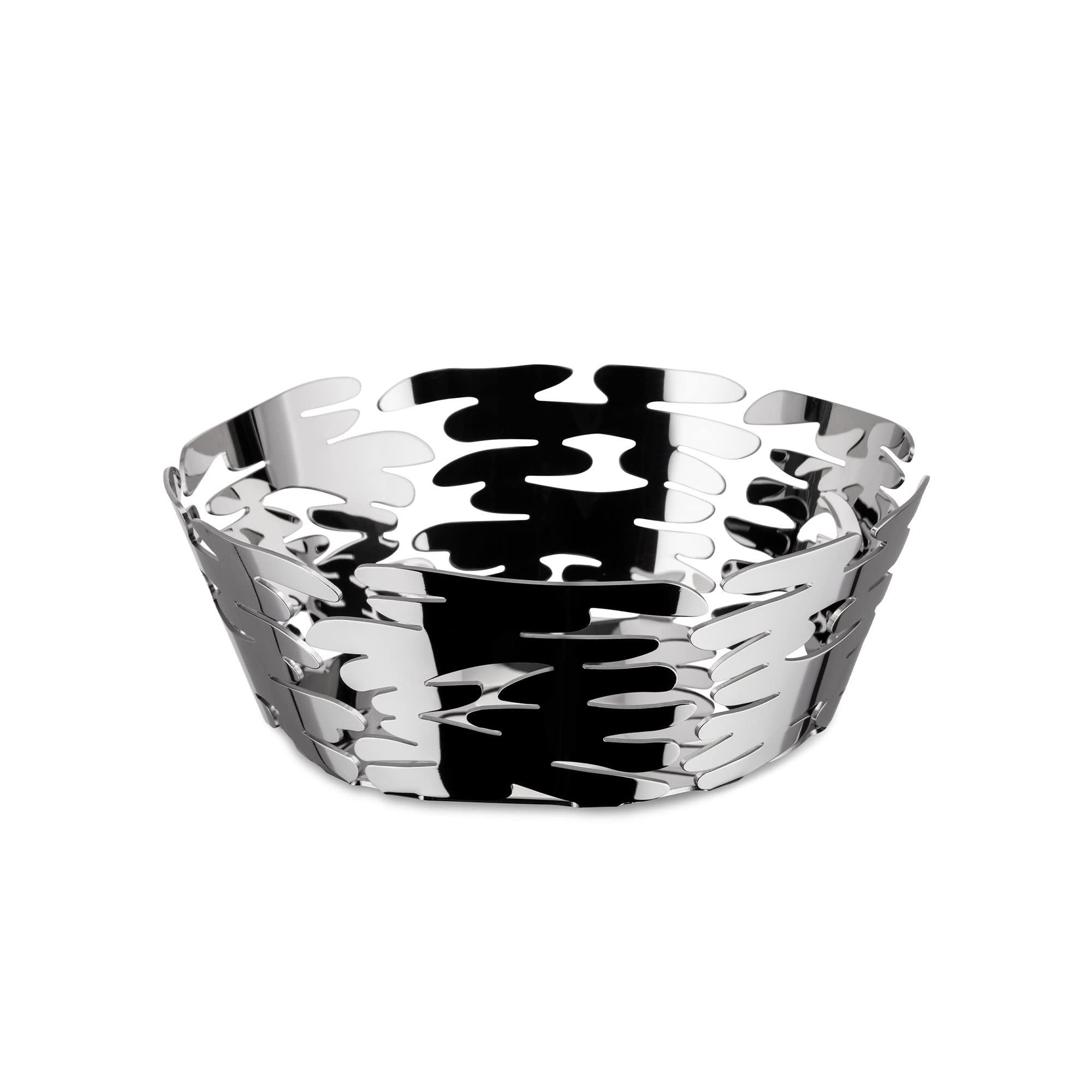 Alessi Barket BM10/18 cestino acciaio 18 cm traforato