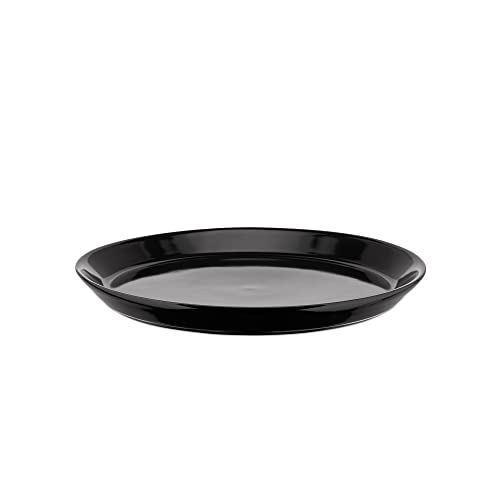 Alessi Tonale DC03/5 B Set 4 Piatti Dessert Nero Grès