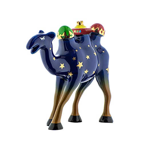 Alessi Trino AGJ01 11 statuina presepe porcellana multicolore