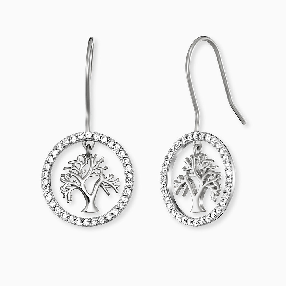 Engelsrufer Albero Vita Orecchini Pendenti Argento Zirconia
