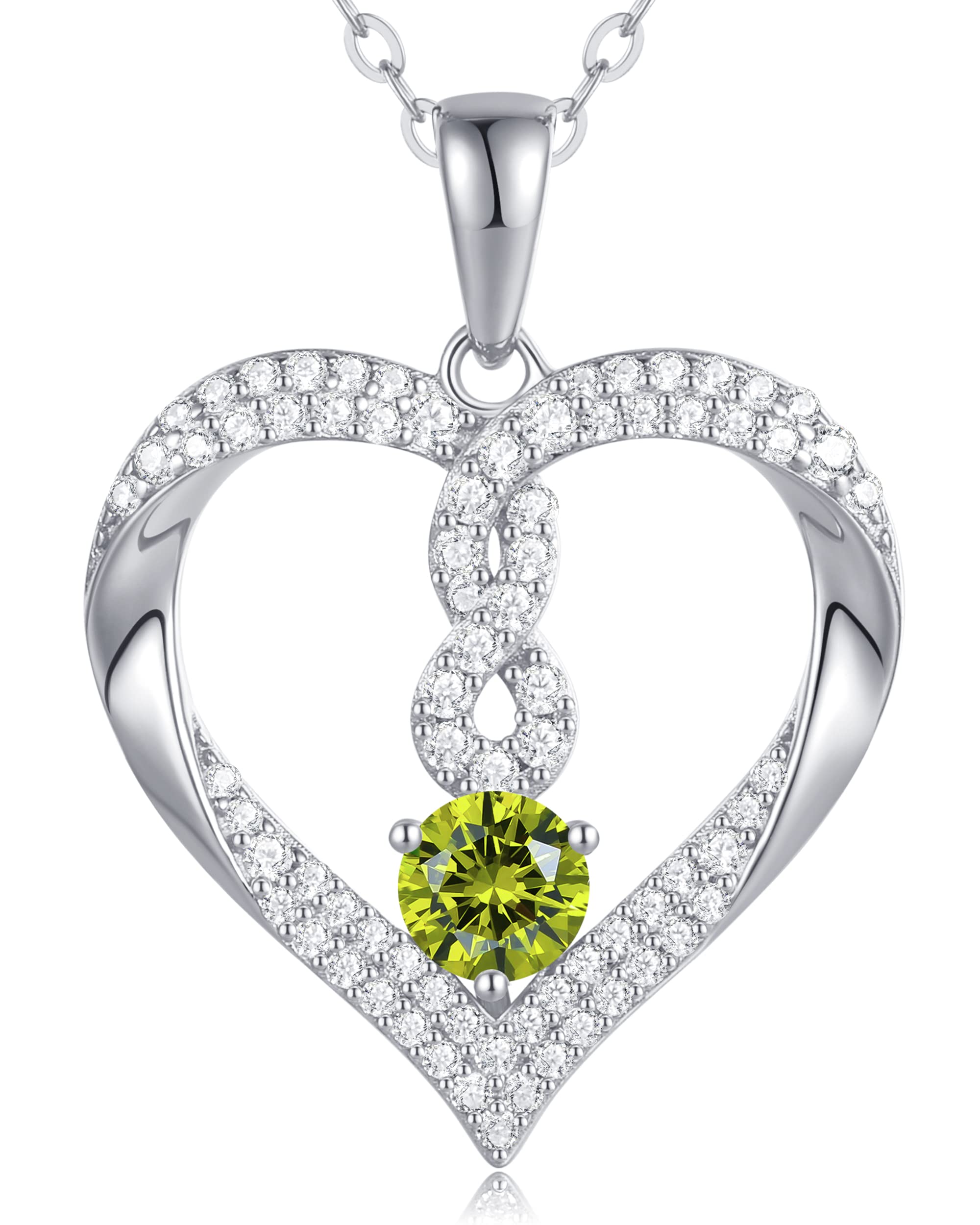 Louisa Secret Cuore Infinito Collana Donna Oro Rosa S925
