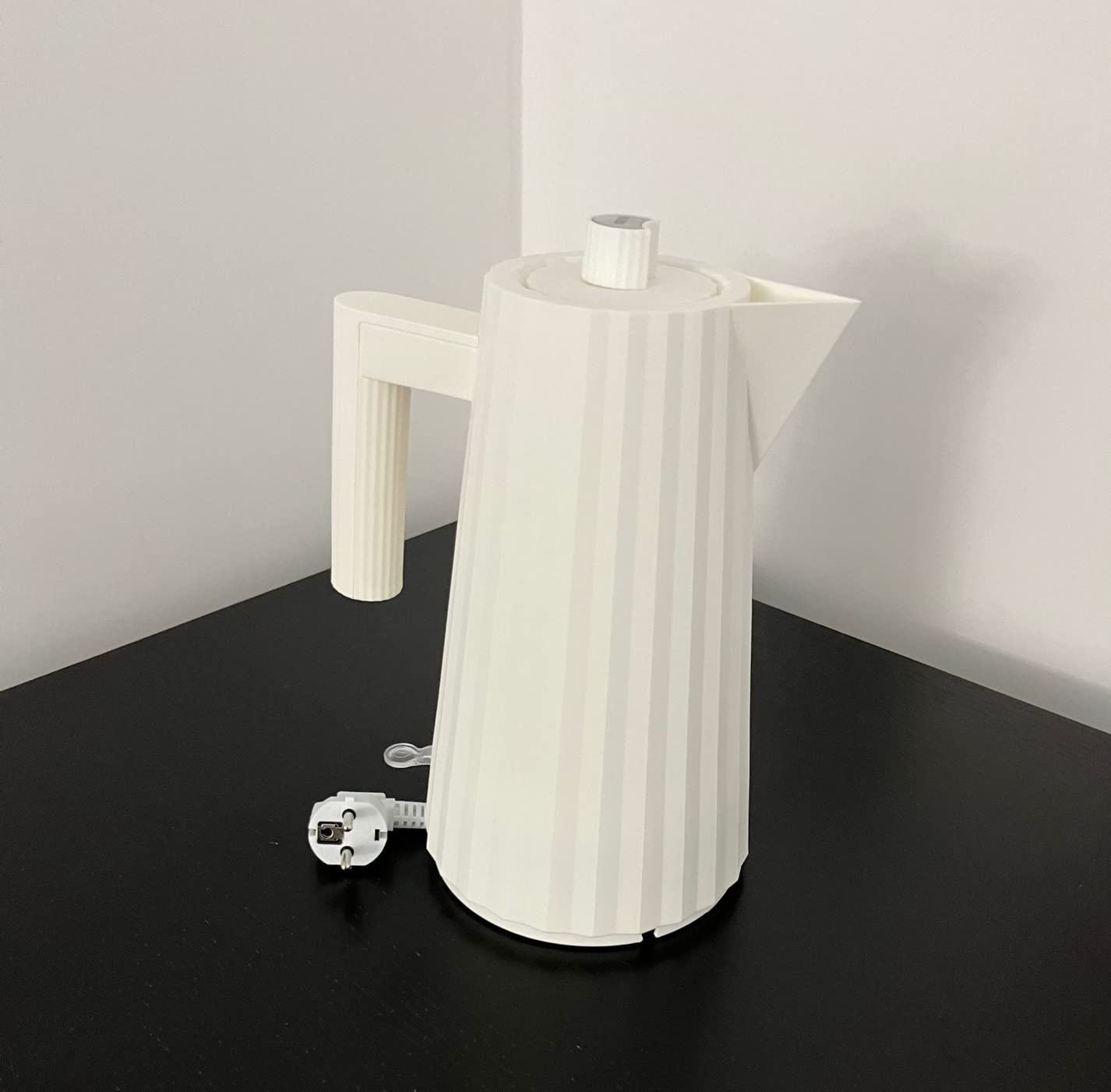 Alessi Plissé MDL06 W Bollitore Elettrico Bianco 1,7 L
