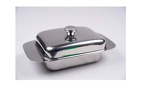 Alessi 137 burriera acciaio 18/10 lucido 19 cm