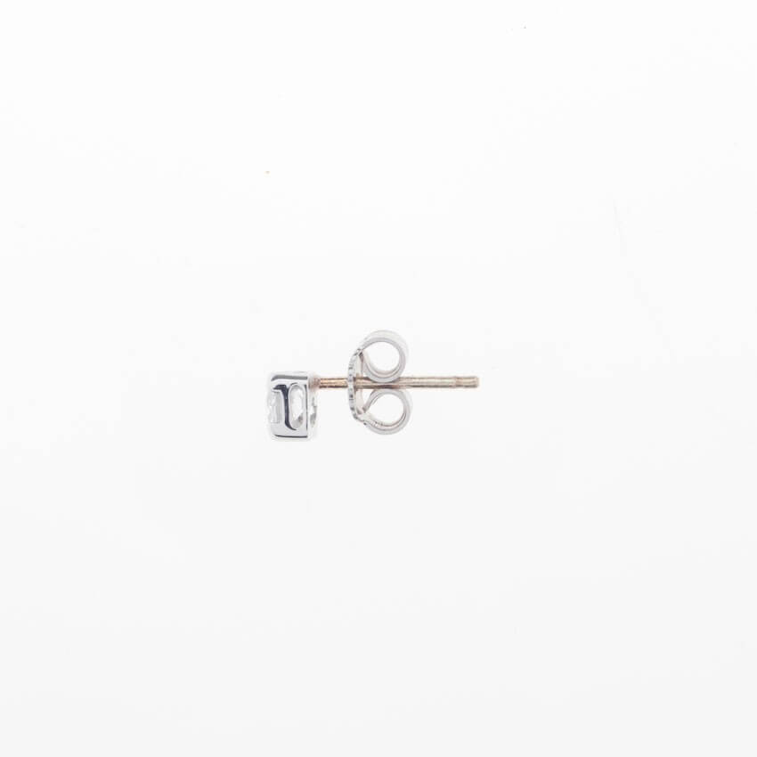 Chic Ad Hoc Orecchini punto luce zircone 4mm oro