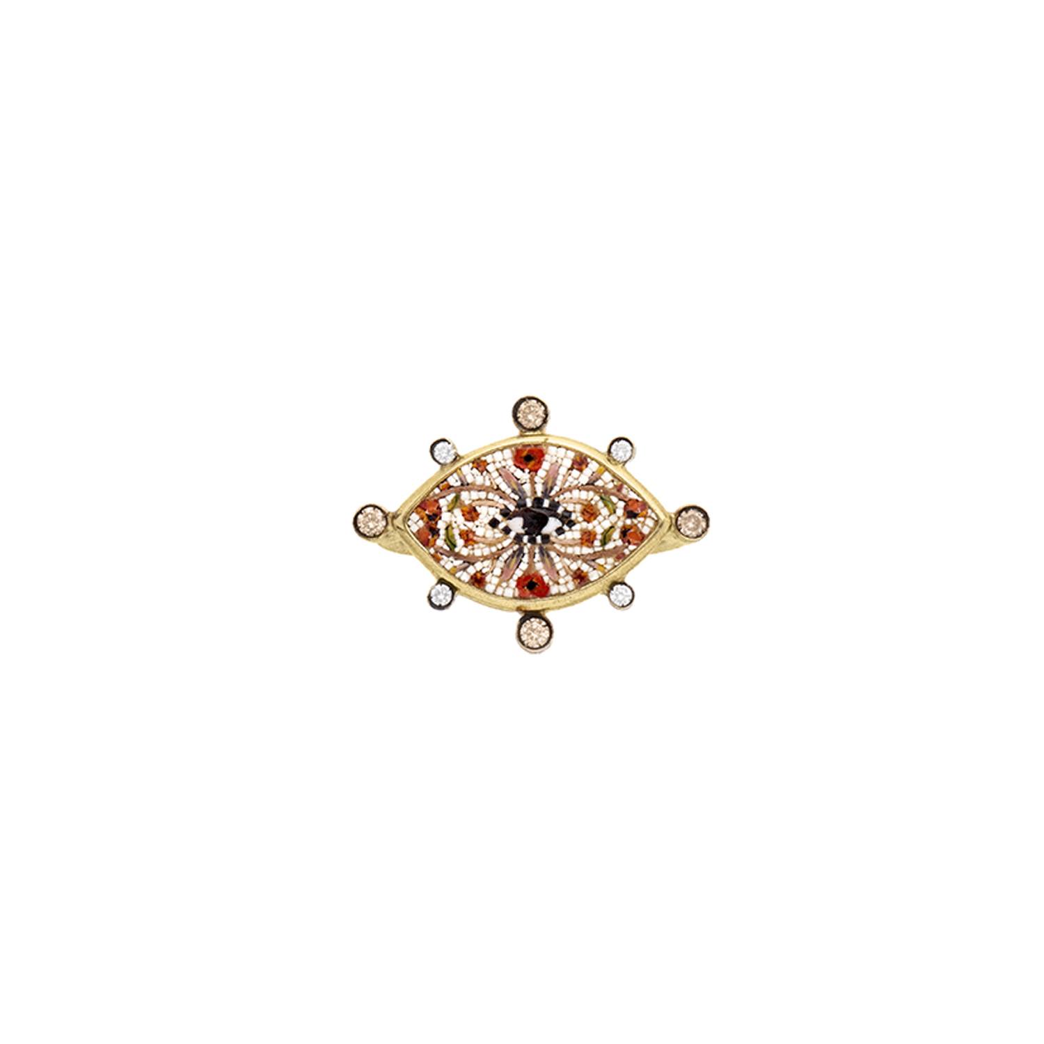Le Sibille Lightray Anello oro giallo 18kt diamanti