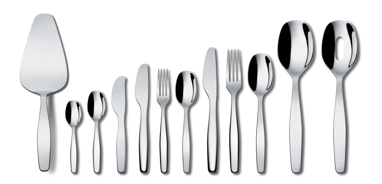 Alessi Itsumo ANF06/5 forchetta dessert acciaio 6 pezzi 17,5 cm