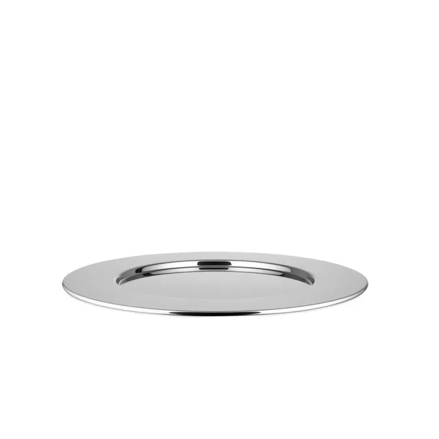 Alessi Tavola SG43 sottopiatto acciaio 33 cm lucido