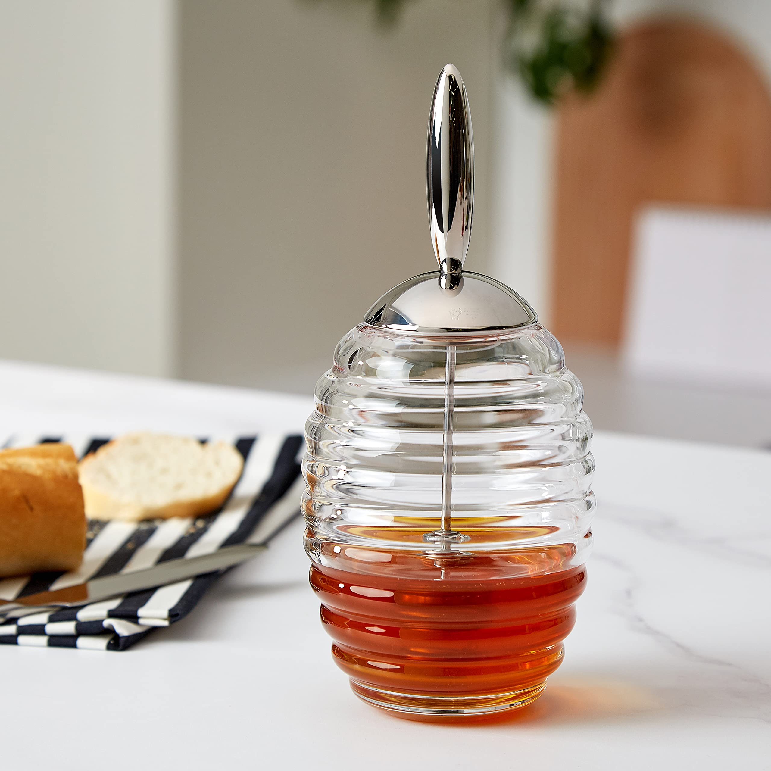 Alessi Honey Pot TW01 barattolo miele con dosatore 30 cl