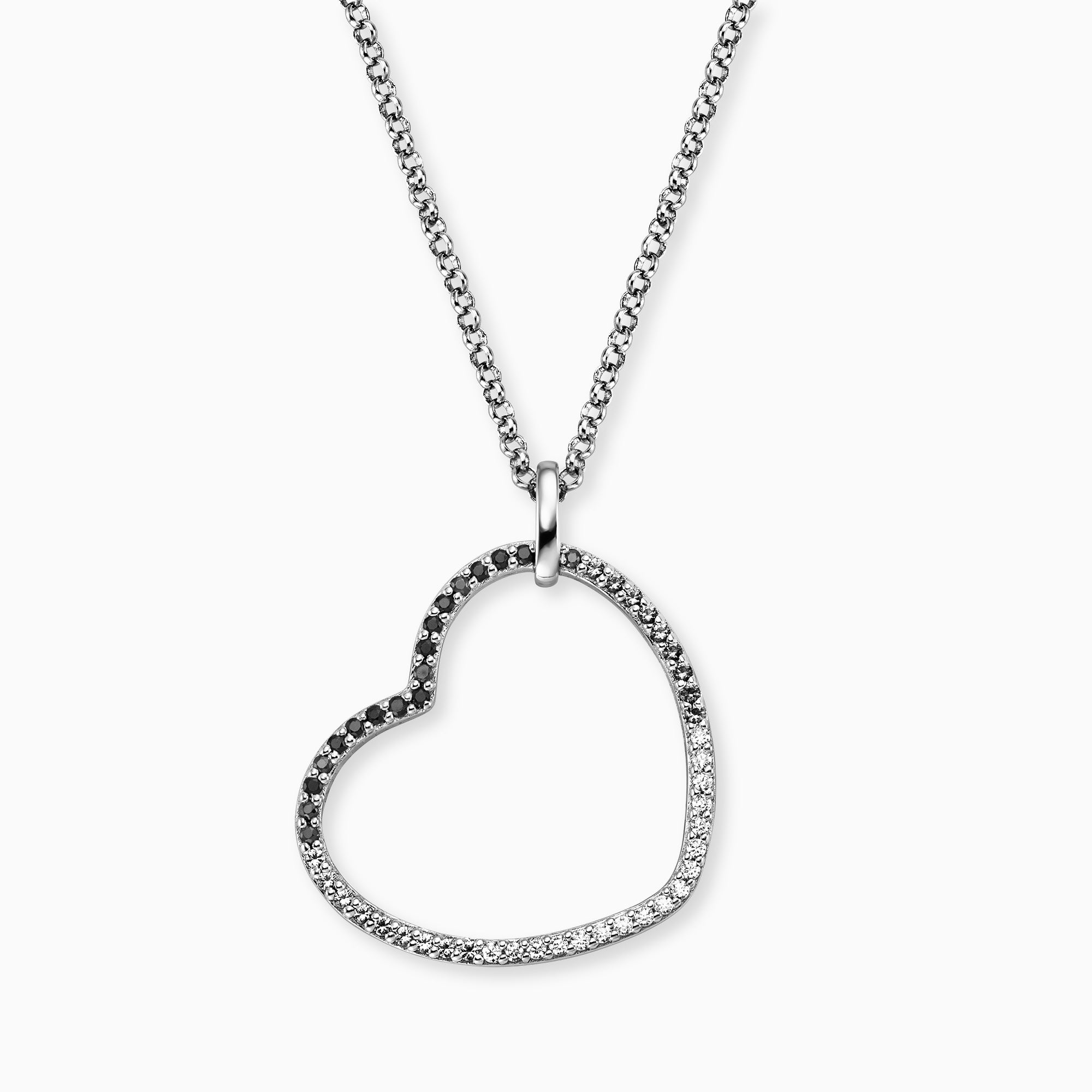Engelsrufer Herz Shade collana argento cuore zirconia