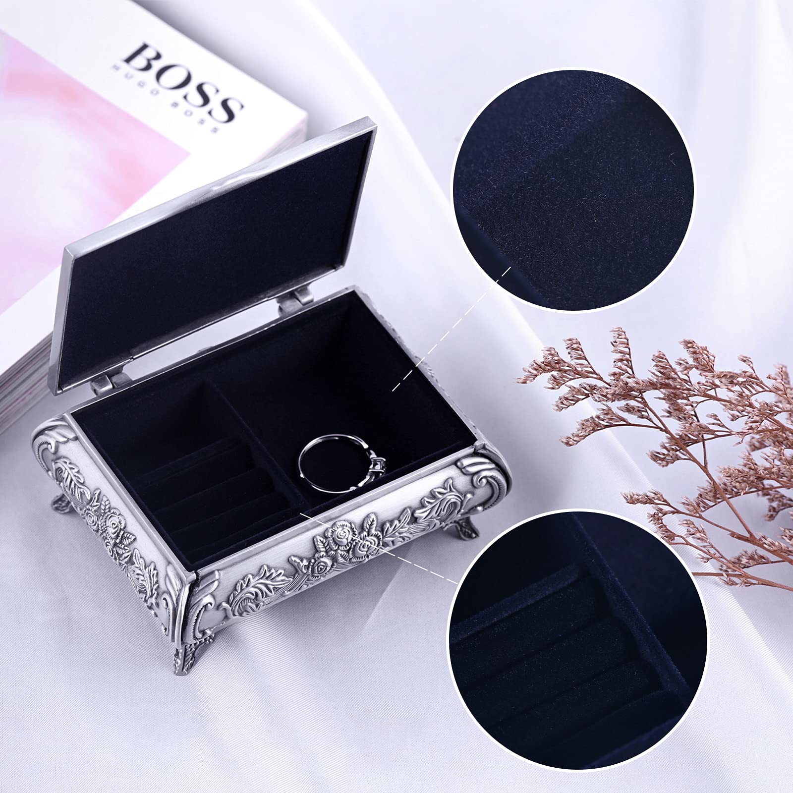 Infinionly Fashion Necklaces portagioie Small lega