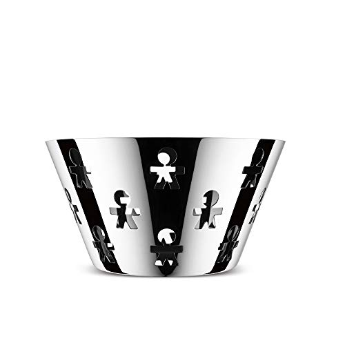 Alessi Girotondo AKK05 Fruttiera Acciaio Lucido 23 cm