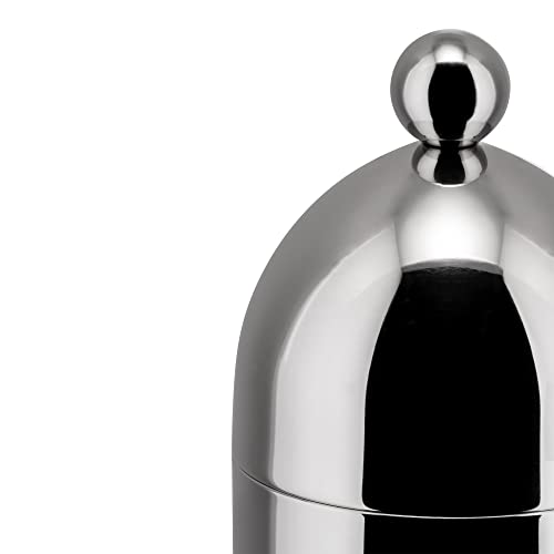 Alessi 90024 Zuccheriera Acciaio con Cucchiaino Aldo Rossi