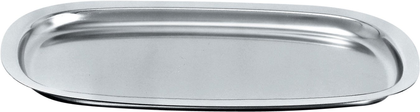 Alessi 35 vassoio acciaio satinato 15 cm set 6