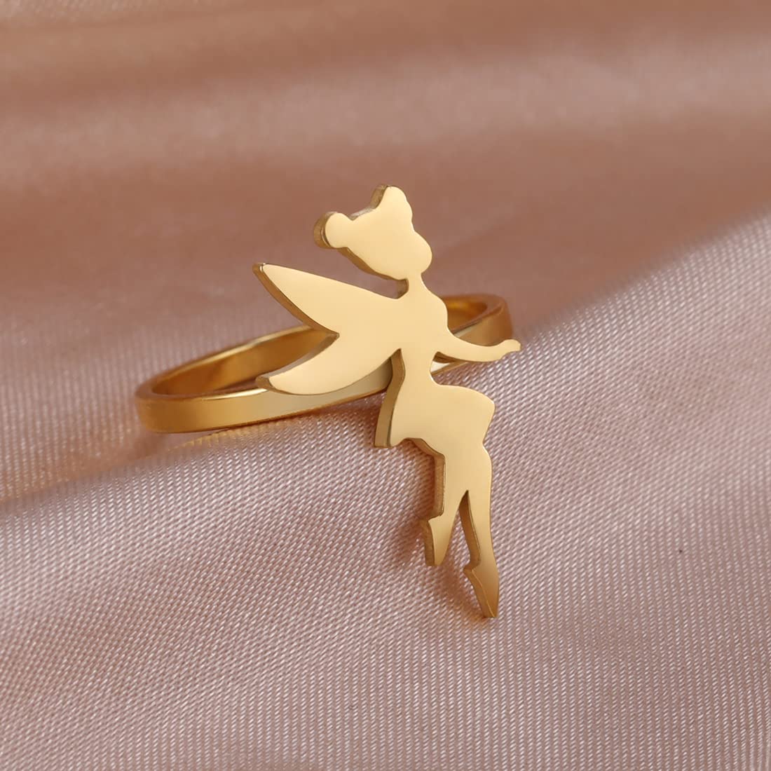 EUEAVAN Rings Wendy Anello Oro Fata Pixie