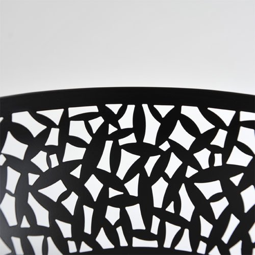 Alessi Cactus MSA04/29 B Centrotavola Acciaio Inox Nero 29 cm