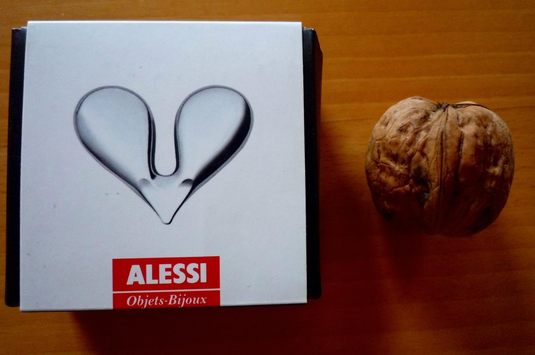 Alessi Nutsplitter JHT01 Schiaccianoci Acciaio 4 cm