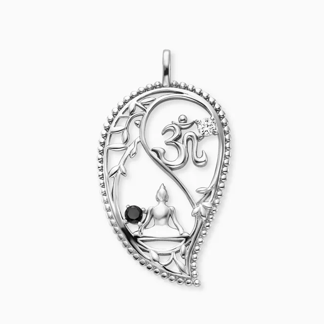 Engelsrufer Anhänger Yin Yang Drop ciondolo argento zirconia