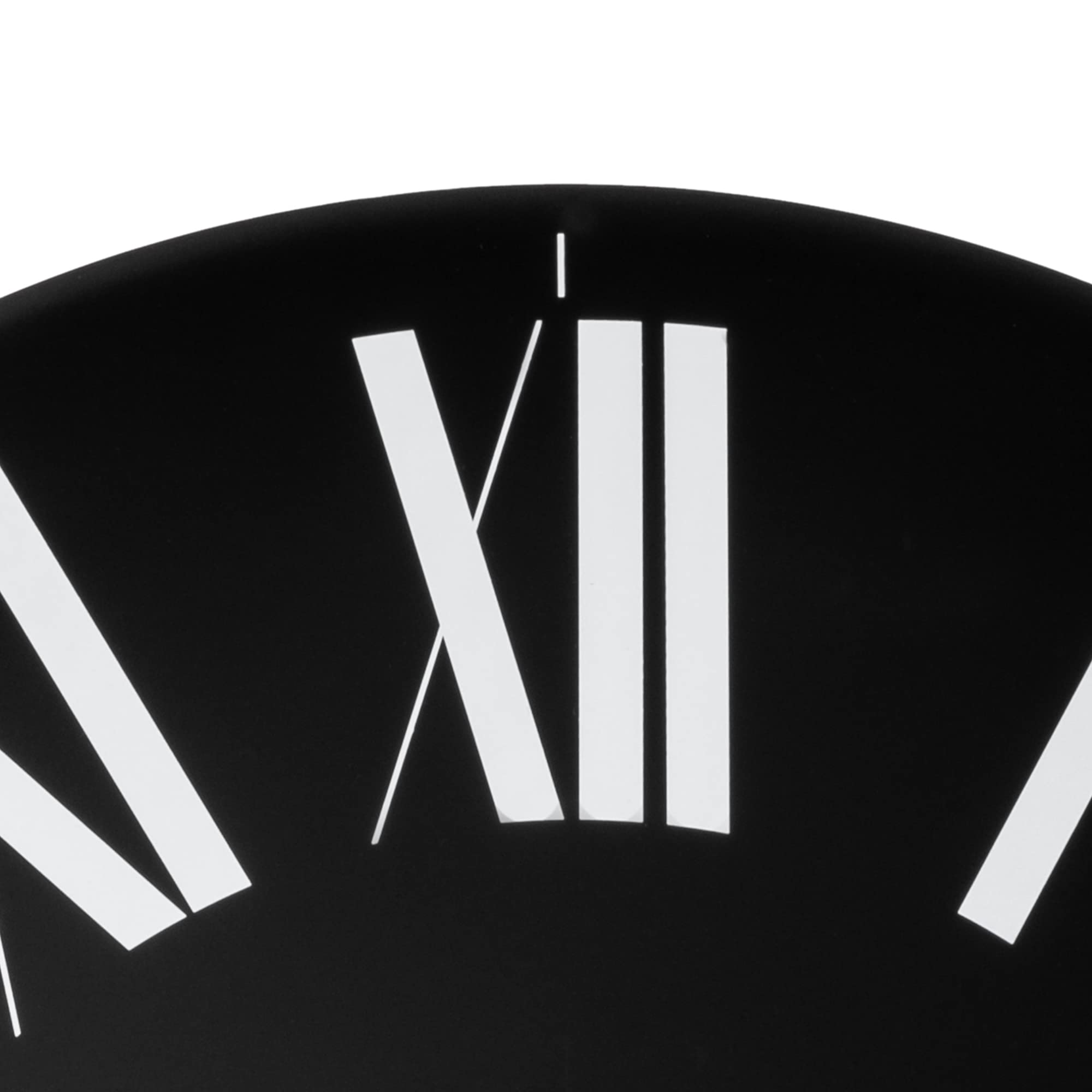 Alessi 12 B Firenze orologio parete ABS 36 cm nero