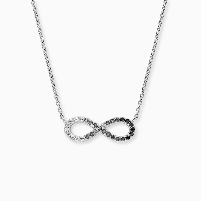 Engelsrufer Infinity Collana Argento 925 Multicolor con Zirconi
