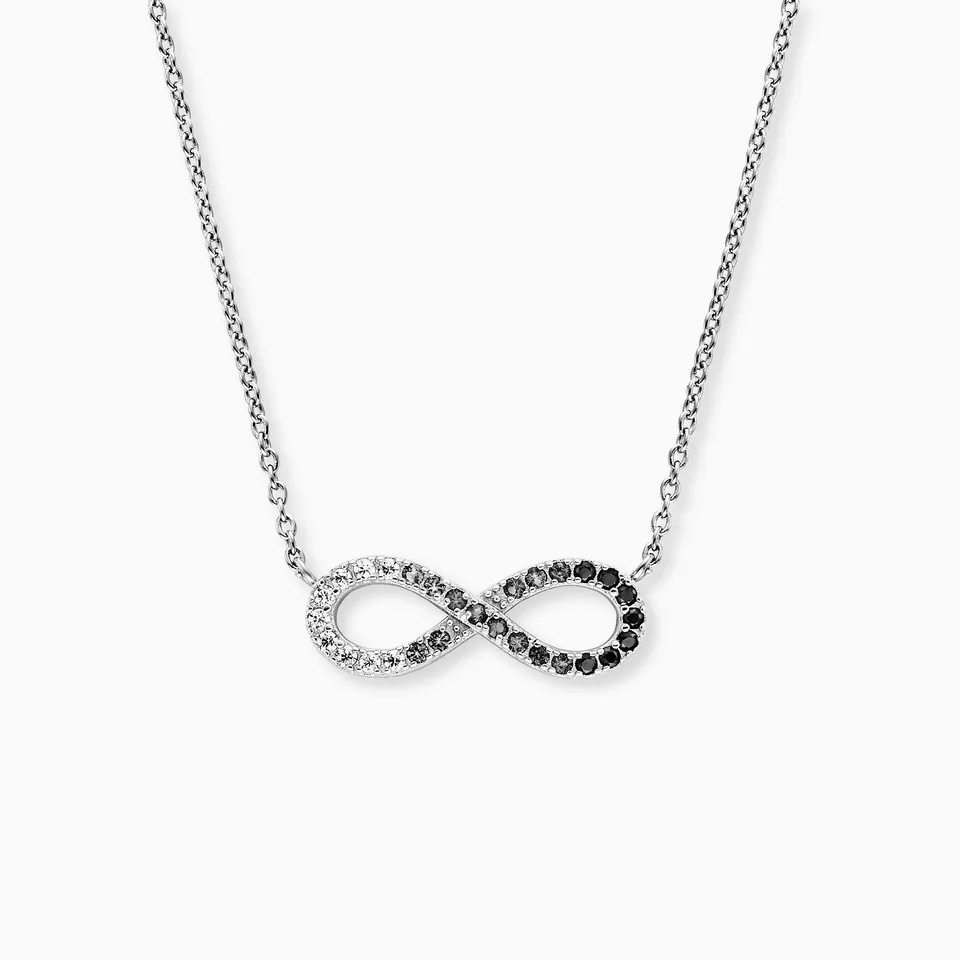 Engelsrufer Infinity Collana Argento 925 Multicolor con Zirconi