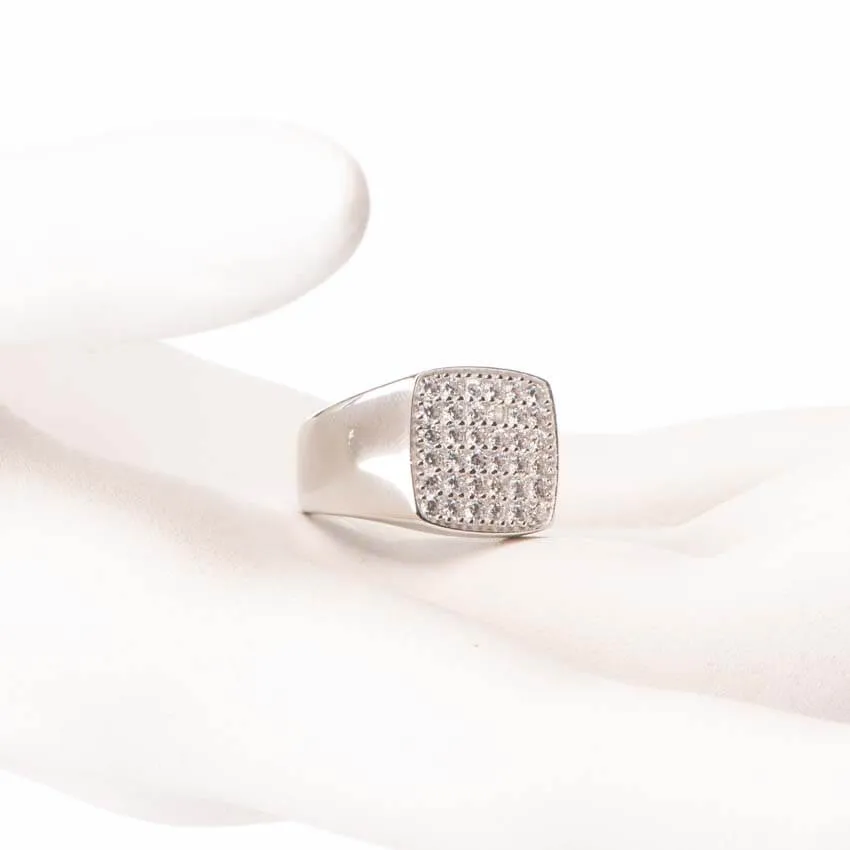 Chic Ad Hoc Anelli anello mignolo argento zirconi
