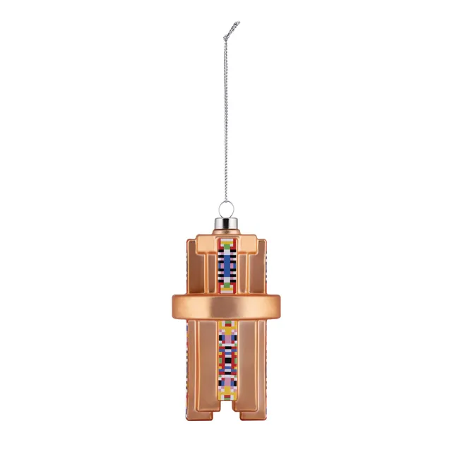 Alessi Holyhedrics Prism ESA06/2 Addobbo Vetro Soffiato 11 cm