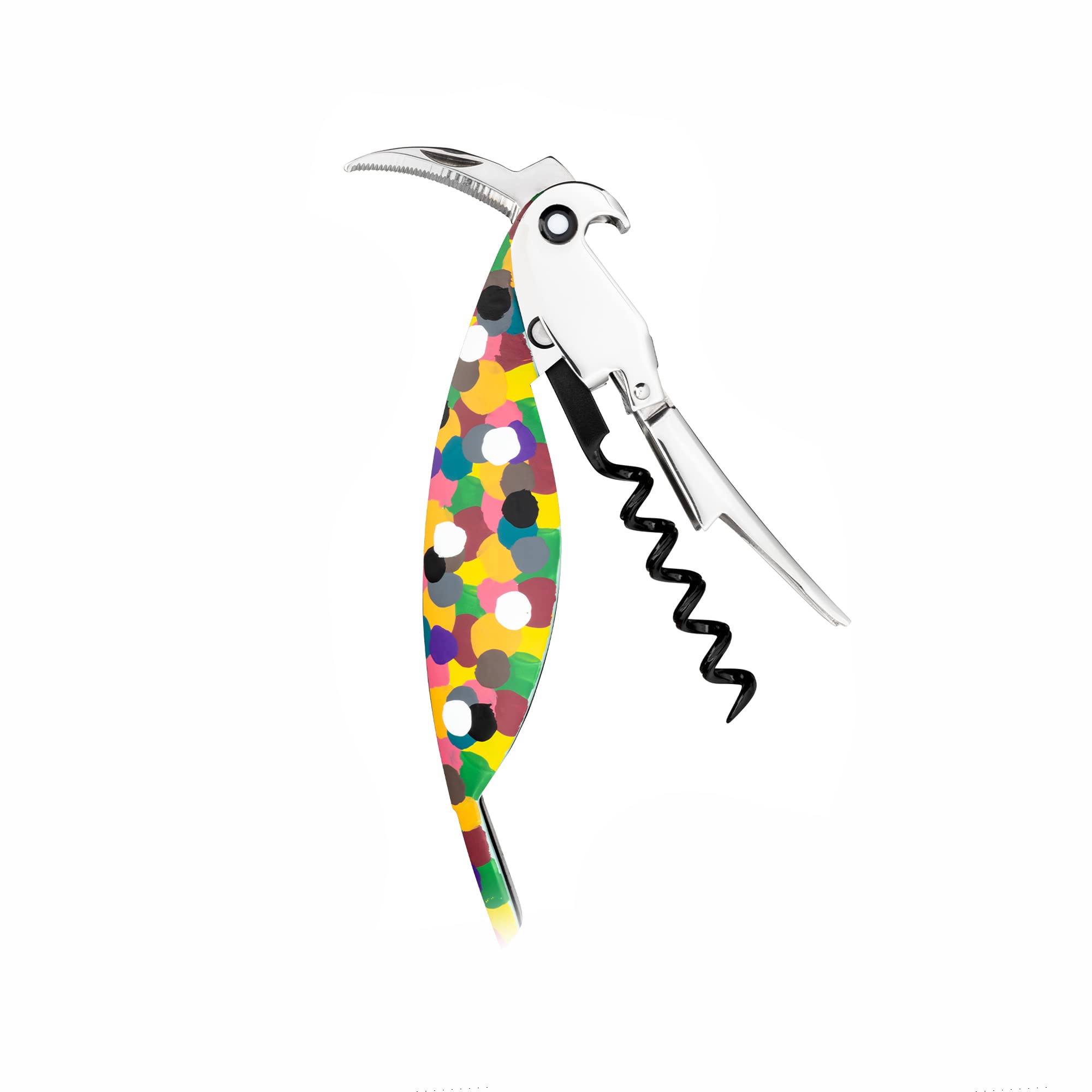 Alessi AAM32 1 Parrot Cavatappi Multicolore Alluminio