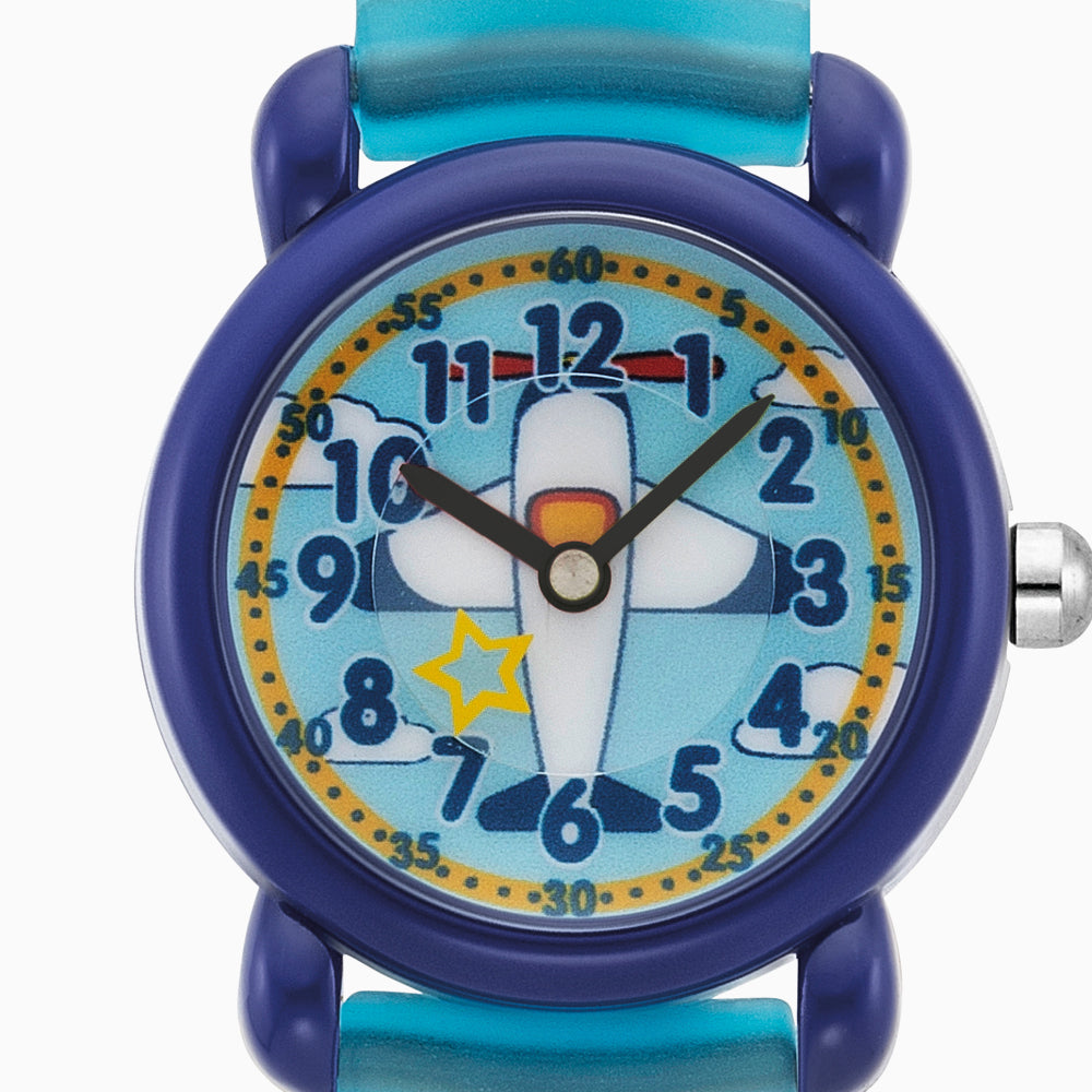 Engelsrufer Kinder Flugzeug orologio bambino con astuccio