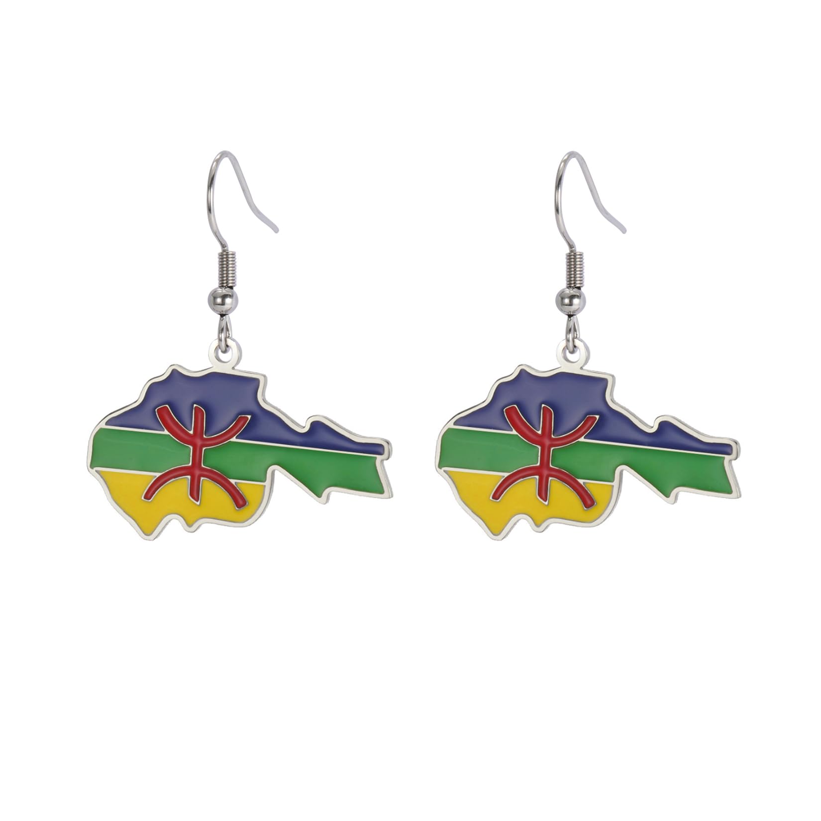 EUEAVAN Earrings orecchini etnici oro simbolo berbero