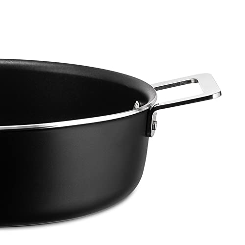 Alessi Pots&Pans casseruola nera alluminio induzione