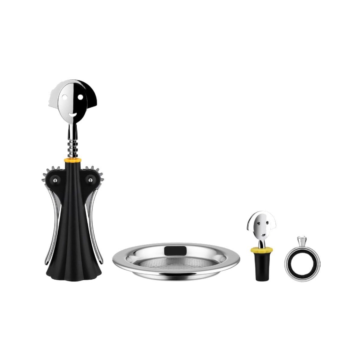 Alessi Anna Set Vino GAM01SET Cavatappi Acciaio Regalo