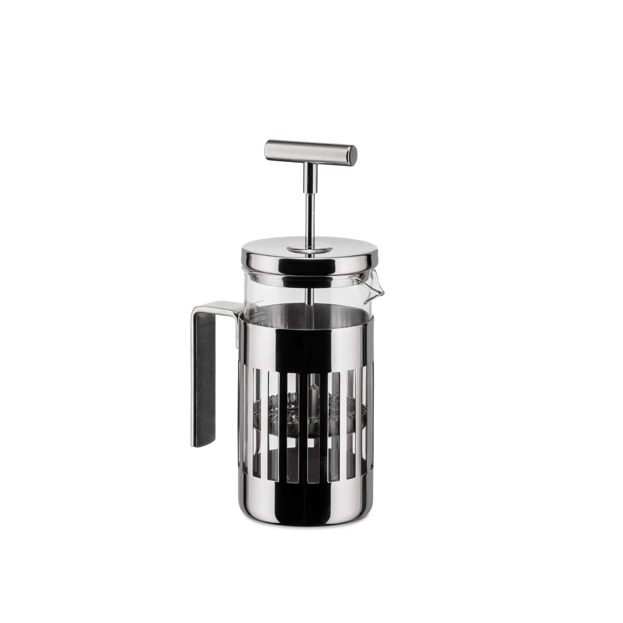 Alessi 9094/8 Caffettiera 8 Tazze Acciaio Vetro 72 cl