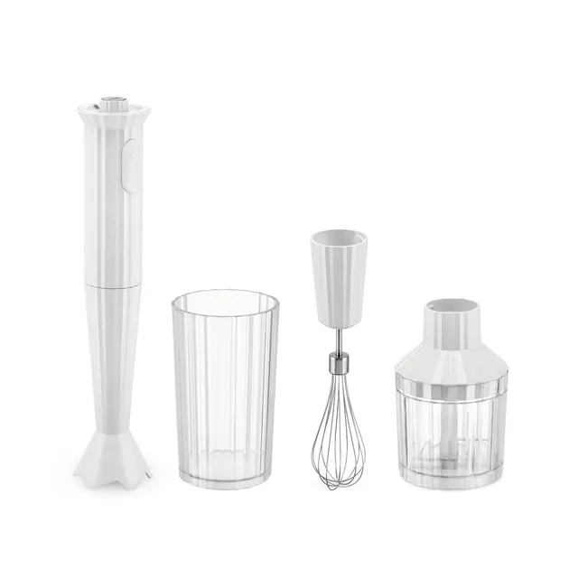 Alessi Plissé MDL10S W frullatore immersione bianco 500W