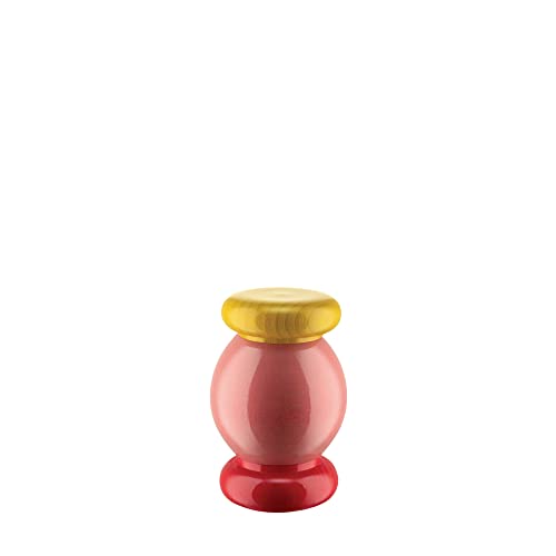 Alessi ES18 2 Totem macinasale pepe faggio rosa 11 cm