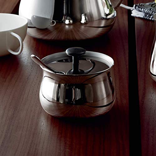 Alessi NF03 Cha zuccheriera acciaio argento lucida