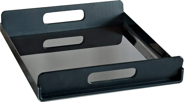 Alessi Vassily GIA01/45 vassoio rettangolare 45 cm nero