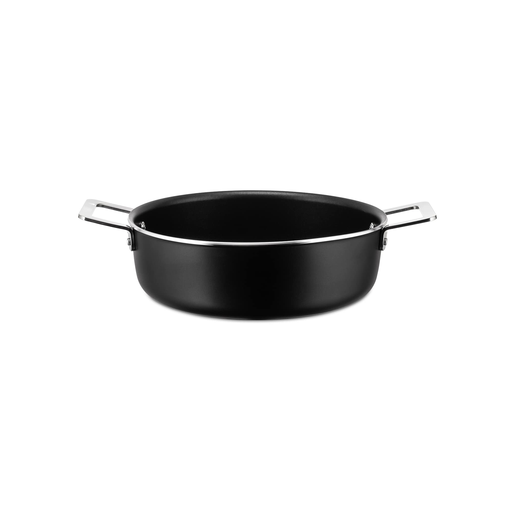 Alessi Pots&Pans casseruola nera alluminio induzione