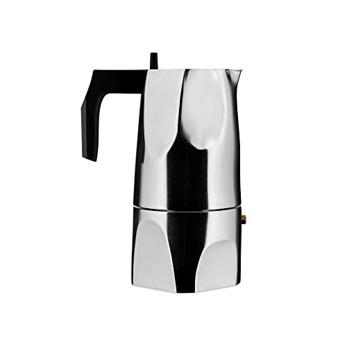 Alessi Ossidiana MT18/6 moka 6 tazze alluminio
