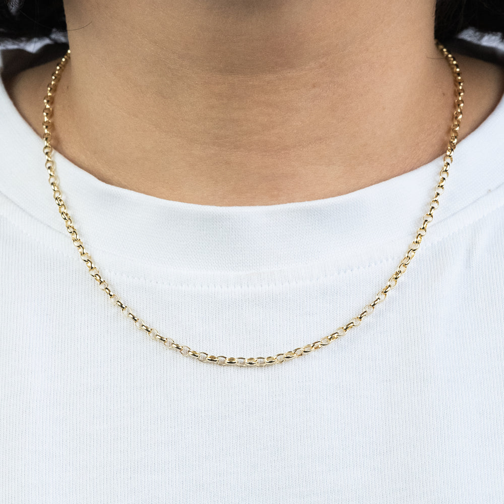 Engelsrufer Ankerkette catena argento oro 50 cm sottile