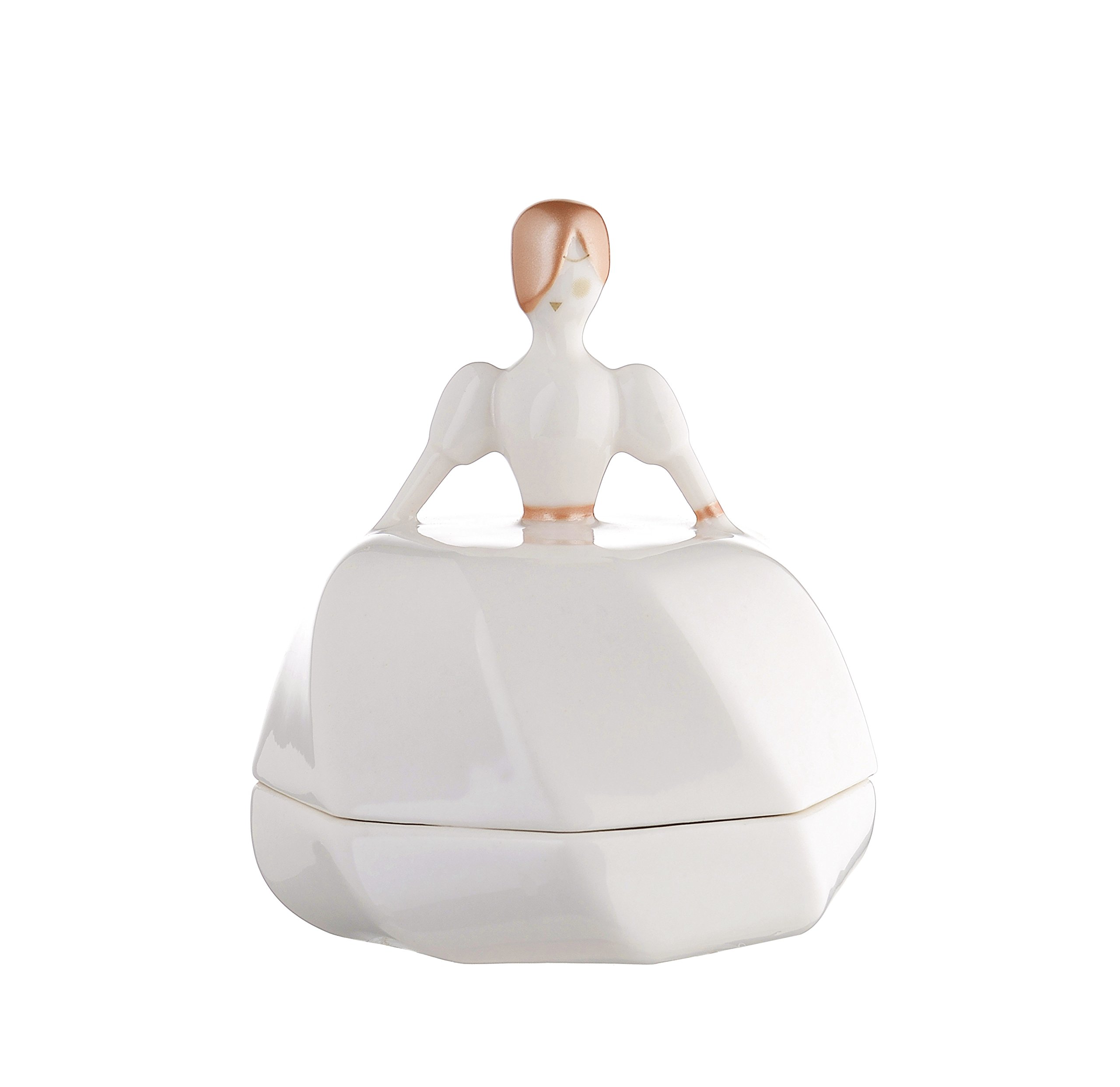 Alessi AAA02 La Petite Mariée Bomboniera Porcellana Multicolore