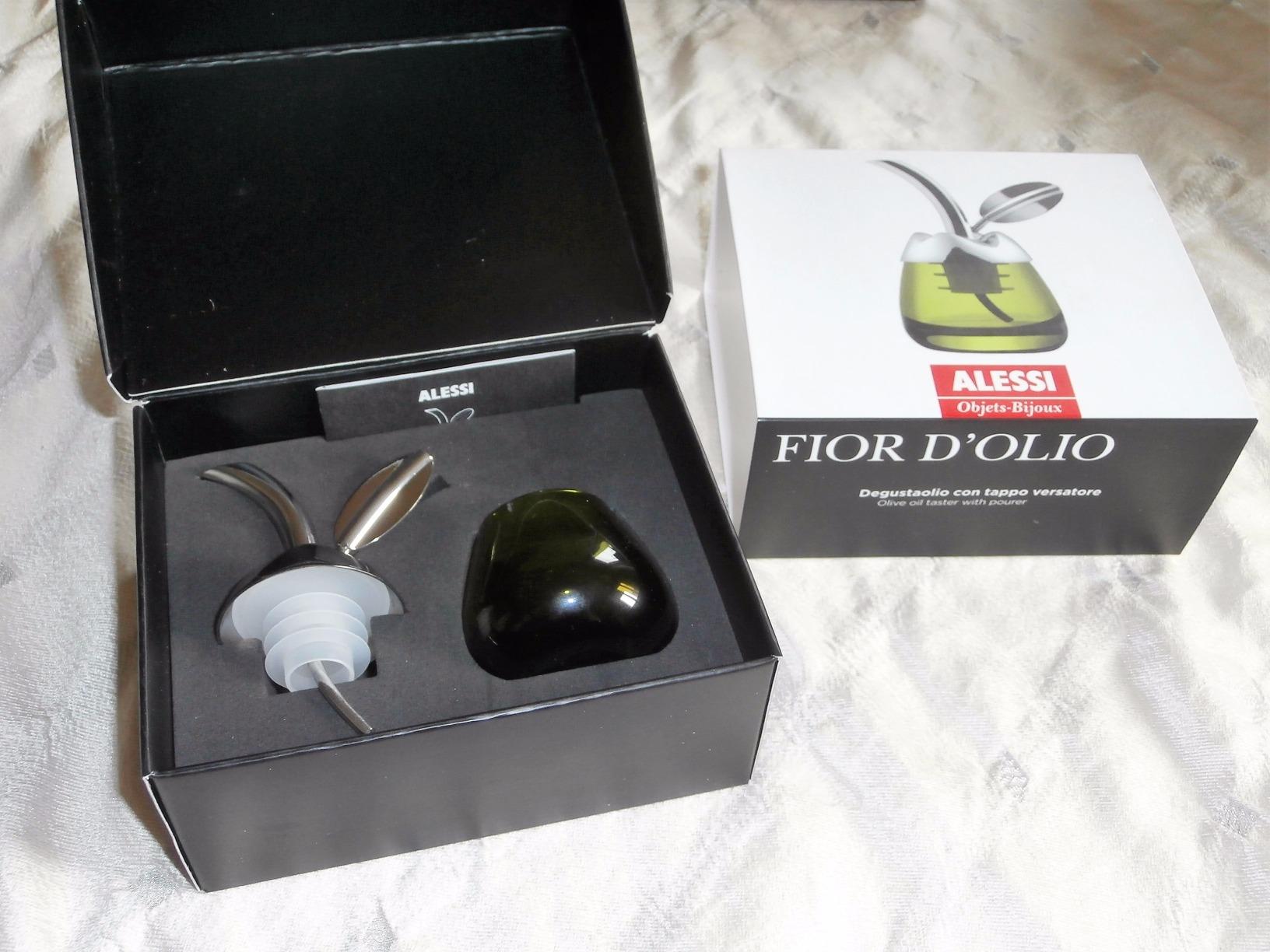 Alessi Fior d'Olio MSA32 tappo versatore acciaio con degustatore