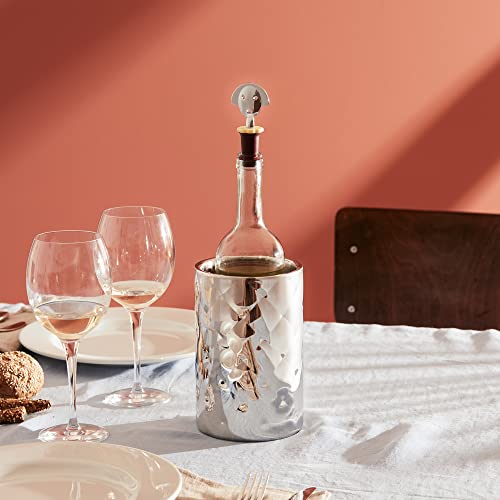 Alessi Mateglacé MSA11 Portabottiglie Termoisolante Inox