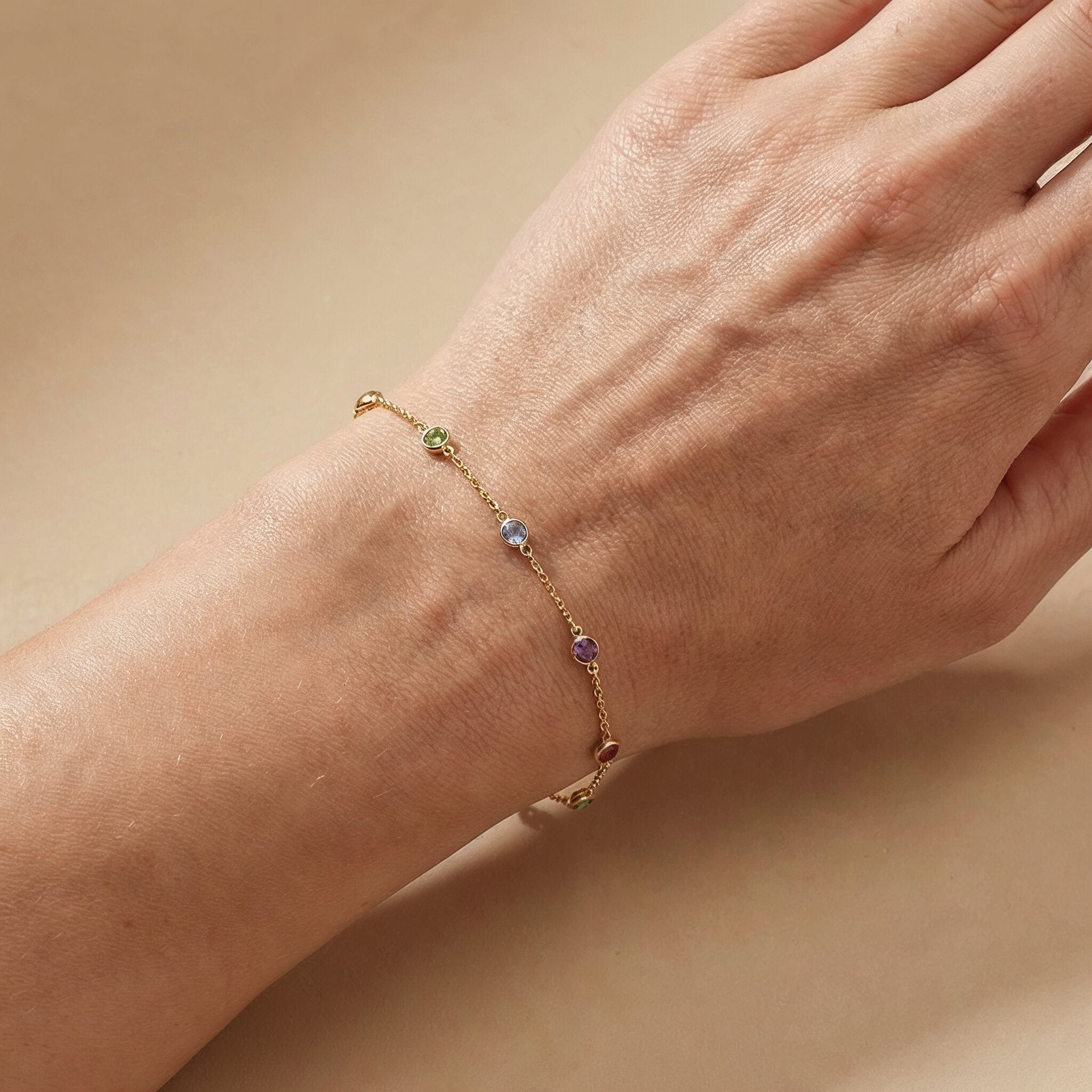 Engelsrufer Moonlight bracciale argento zirconia multicolor