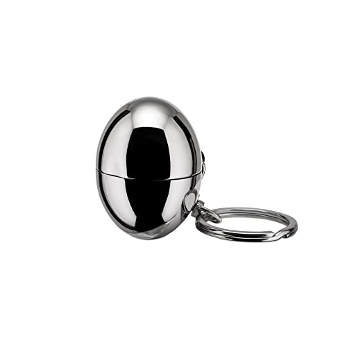 Alessi Bon Bon FA07 Portachiavi Portagettone Acciaio Grigio