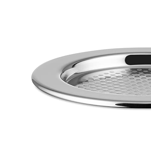 Alessi 5009/11 sottobicchiere acciaio satinato set 6
