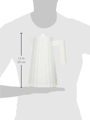 Alessi Plissé MDL06 W Bollitore Elettrico Bianco 1,7 L