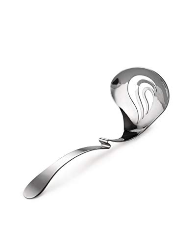 Alessi Nunziatella ESI24 mestolo forato mozzarella acciaio