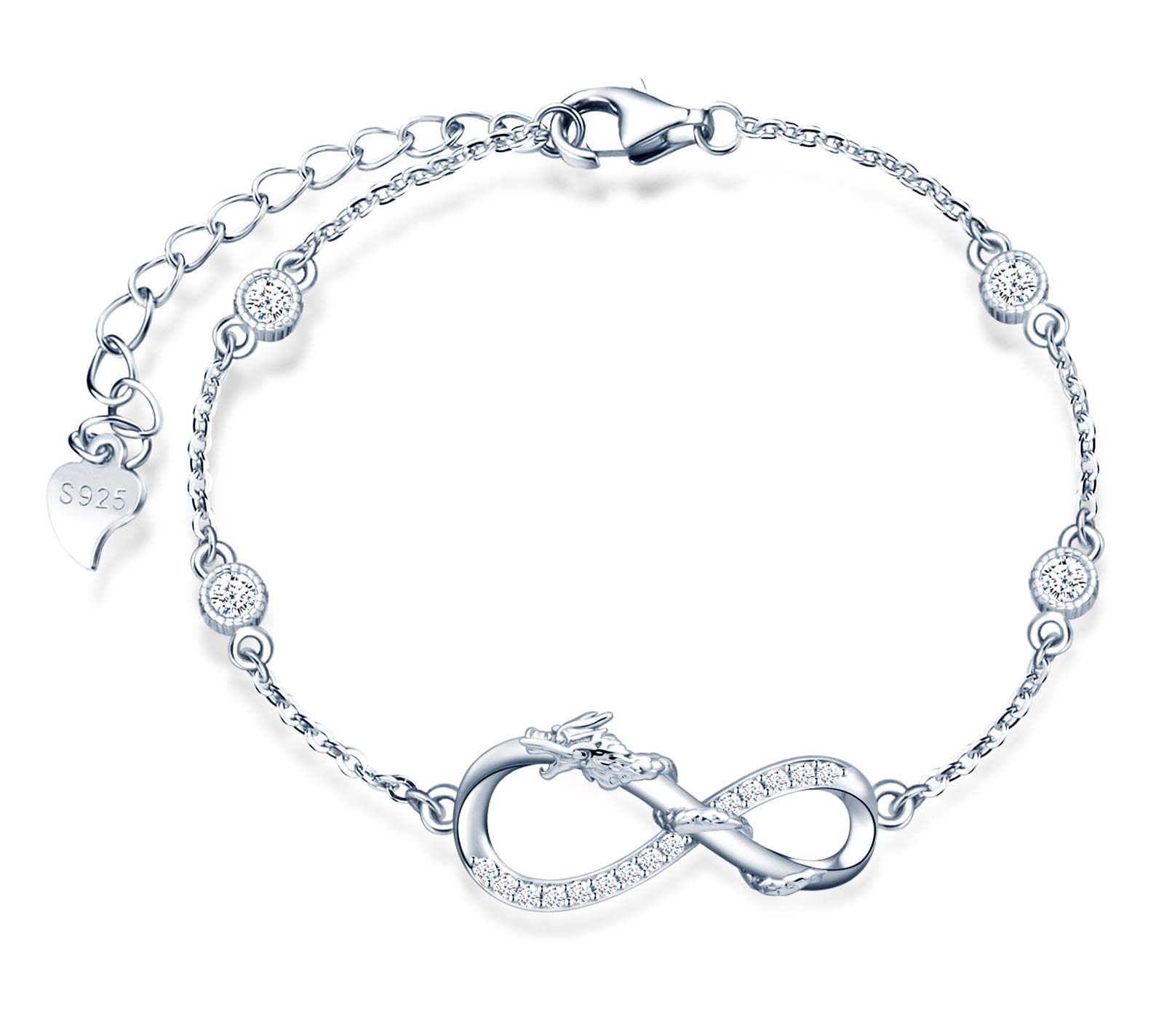 INFINIONLY Fashion Necklaces collana infinito argento